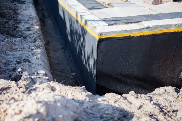 Residential Foundation Crack Repair installation at a Rushford, MN home by SJ Waterproofing Pros